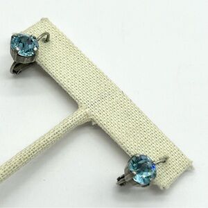 Sabika Blue Crystal Earrings